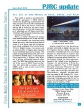 Cover of PJRC Update (no. 5, Fall 2012)